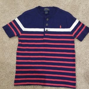 Boys Polo Ralph Lauren Striped Top - Size 6